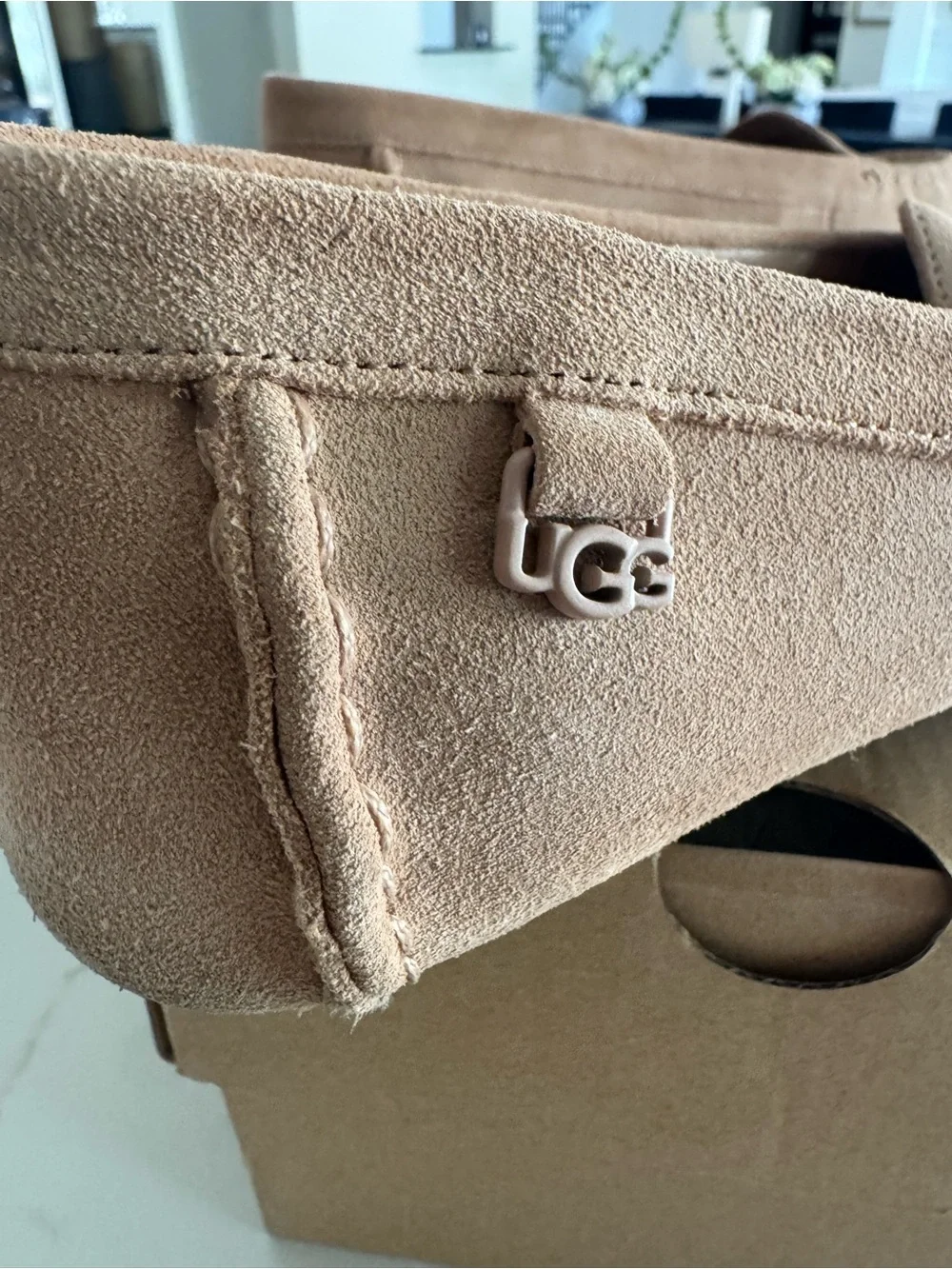 UGG suede moccasin